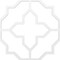 Ekena Millwork 33W x 33H x 58T Small Laird Decorative Fretwork Ceiling Panels in Architectural Grade PVC CELP33X3302LRD - alternate 2